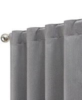 Nautica Virginia Ultimate Blackout Back Tab Window Curtain Panel Set, 38" x 84"