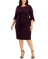 Connected Plus Side-Tab Dress