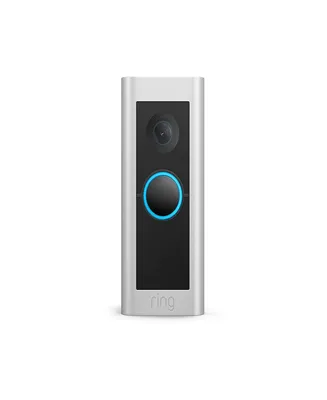 ring Wired Doorbell Pro 2 in Satin Nickel