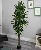 Nearly Natural 6' Dracaena Real Touch Artificial Plant