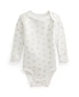 Polo Ralph Lauren Baby Boys Bear-Print Organic Cotton Bodysuit