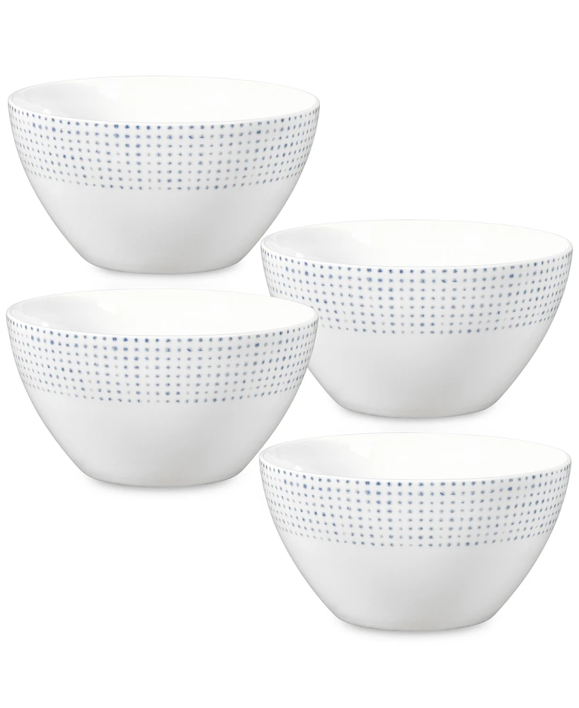 Noritake Hammock "Dots" All-Purpose Bowls, Set of 4