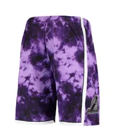 Men's Mitchell & Ness Purple Los Angeles Lakers Hardwood Classics 2009 Galaxy Swingman Shorts