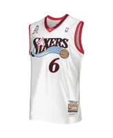 Men's Mitchell & Ness Allen Iverson White Eastern Conference Hardwood Classics 2002 Nba All-Star Game Authentic Jersey