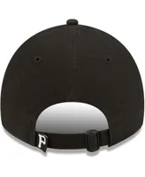 Women's New Era Pittsburgh Pirates Black on Black Core Classic Ii 9TWENTY Adjustable Hat