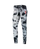 Women's New Era Black San Francisco Giants Tie-Dye Jogger Pants