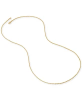 Glitter Rope 24" Chain Necklace in 10k Gold, Created for Macy's