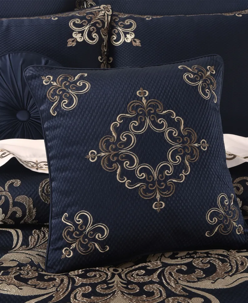 J Queen New York Caruso Embellished Decorative Pillow, 18" x 18"