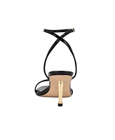 Nine West Women's Anny Round Toe Ankle Strap Heeled Sandals