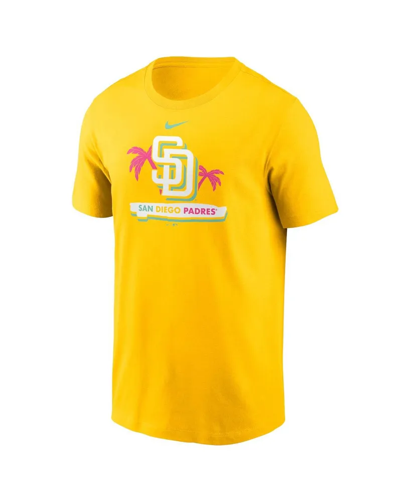 Men's Nike Yellow San Diego Padres City Connect Graphic T-shirt