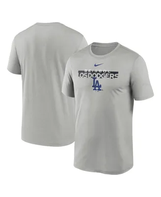 Men's Nike Gray Los Angeles Dodgers City Connect Legend Performance T-shirt