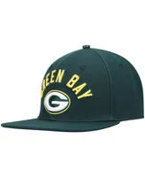 Men's Pro Standard Green Green Bay Packers Stacked Snapback Hat