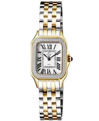 Gevril Women's Milan Swiss Quartz Two-Tone Stainless Steel Bracelet Watch 27.5mm