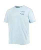 Men's Light Blue Florida Gators Landscape Shield Comfort Colors T-shirt