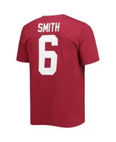 Men's Nike DeVonta Smith Crimson Alabama Tide Alumni Name and Number Team T-shirt