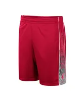 Men's Colosseum Crimson Washington State Cougars Lazarus Shorts