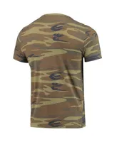 Men's Alternative Apparel Camo Minnesota Golden Gophers Arch Logo Tri-Blend T-shirt