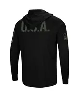 Men's Black Houston Cougars Oht Military-Inspired Appreciation Hoodie Long Sleeve T-shirt