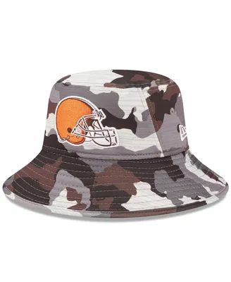 Men's New Era Camo Cleveland Browns 2022 Nfl Training Camp Official Bucket Hat