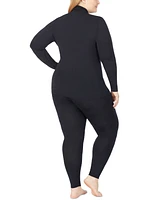 Cuddl Duds Plus Softwear with Stretch High-Waist Leggings