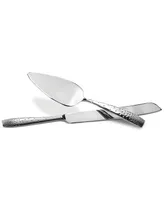 Nambe Dazzle Cake Knife and Server Set