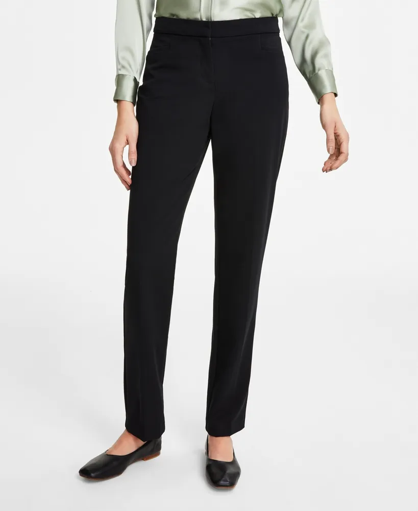 I.n.c. International Concepts L-Pocket Straight-Leg Pants, Petite and Short, Created for Macy's