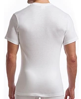 Stanfield's Men's Supreme Cotton Blend V-Neck Undershirts, Pack of 2