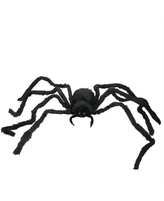 48" Spider with Led Flashing Eyes Halloween Decoration