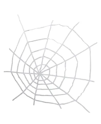 Spooky Spider Web Halloween Hanging Decoration, 80"