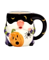 Halloween Gnomes 3-d Mug Set, 4 Pieces