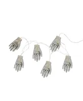 Skeleton Hands Halloween 6 Piece Light Set