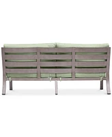 Closeout! Tara Aluminum Outdoor Sofa, Created for Macy's