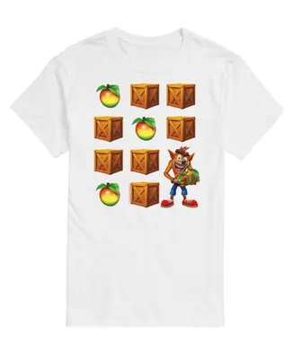 Men's Crash Bandicoot Crates and Apples T-shirt