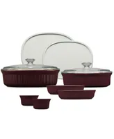 Corningware 10-Pc. French Cabernet Bakeware Set