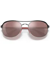 Ray-Ban RB3685M Scuderia Ferrari Collection 58 Unisex Polarized Sunglasses