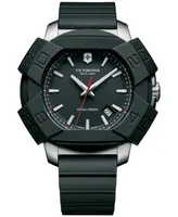 Victorinox Men's I.n.o.x. Black Rubber Strap Watch 43mm 241682.1