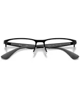 Ray-Ban RB6335 Unisex Rectangle Eyeglasses