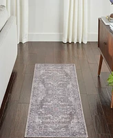 Nicole Curtis Series 1 SR101 Machine-Washable 2' x 6' Runner Area Rug