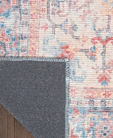 Nicole Curtis Series 1 SR104 Machine-Washable 7'10" x 9'10" Area Rug
