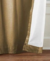 Elrene Home Fashions Versailles Faux Silk Blackout Window Curtain