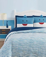 My World Happy Shark 7 Piece Bed in a Bag Set, Queen