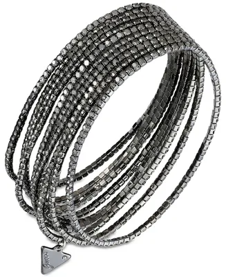 Guess 10-Pc. Set Crystal Stretch Bracelets