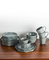 Table 12 Stonewashed 16-Pc Dinnerware Set, Service for 4