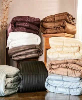Superior Striped All Season Reversible Down Alternative Comforter Collection