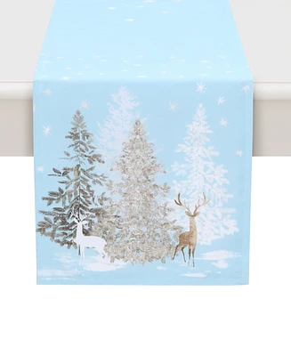 Laural Home Winter Wonderland Runner, 13" x 72"