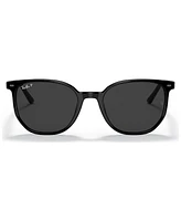 Ray-Ban Unisex Elliot 54 Polarized Low Bridge Fit Sunglasses, RB2197F54-p