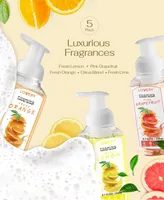 Lovery Hand Foaming Soap in Citrus Blend, Lemon, Orange, Lime, Pink Grapefruit, Moisturizing Hand Soap
