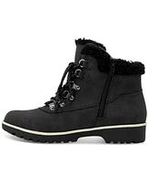 Jbu Women's Blue Creek Water-Resistant Lace-Up Booties