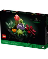 Lego Icons 10309 Succulents Botanical House Plants Adult Toy Building Set