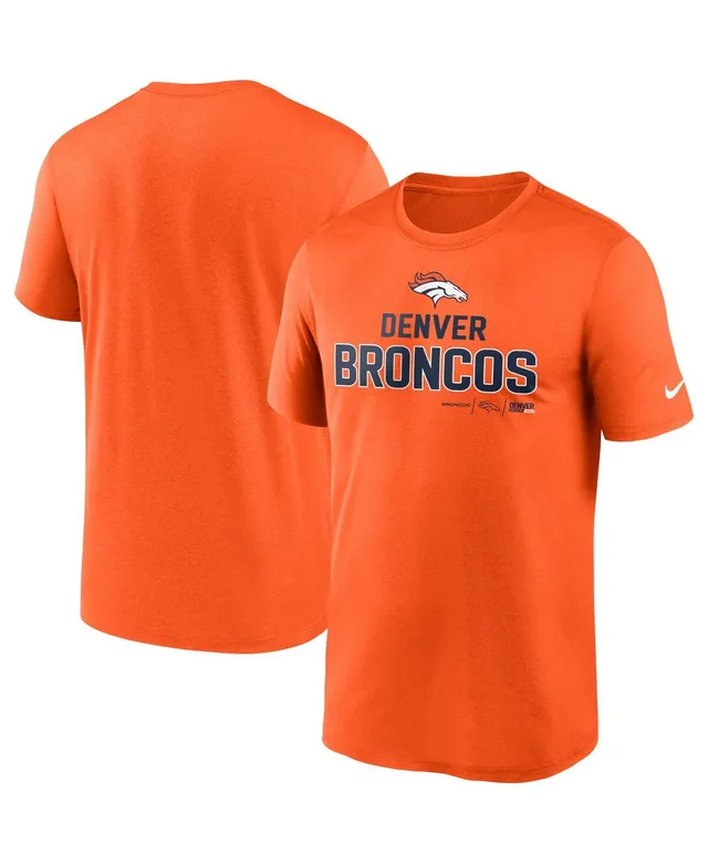 Nike Women's Denver Broncos Dri-Fit Touch T-Shirt - Macy's